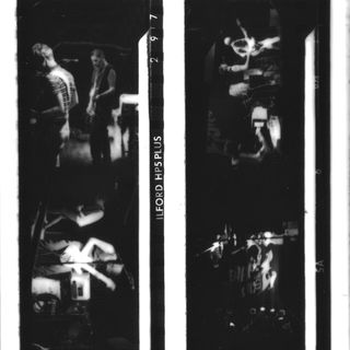 A contact sheet of Jesus Wept live pics